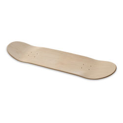Skateboard Deck - XL Street Deck, 9" W x 33-1/5" L (Angled View)