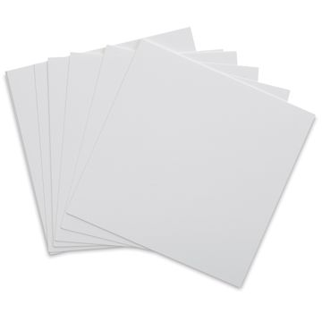 Open in modal - Blick Cards and Envelopes - Square Card, Pure White, 5-1/2" x 5-1/2", Pkg of 10