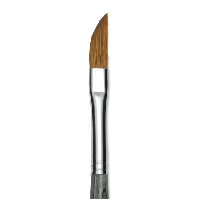 Da Vinci Colineo Synthetic Kolinsky Sable Brush - Sword, Size 10, Short Handle (close-up)
