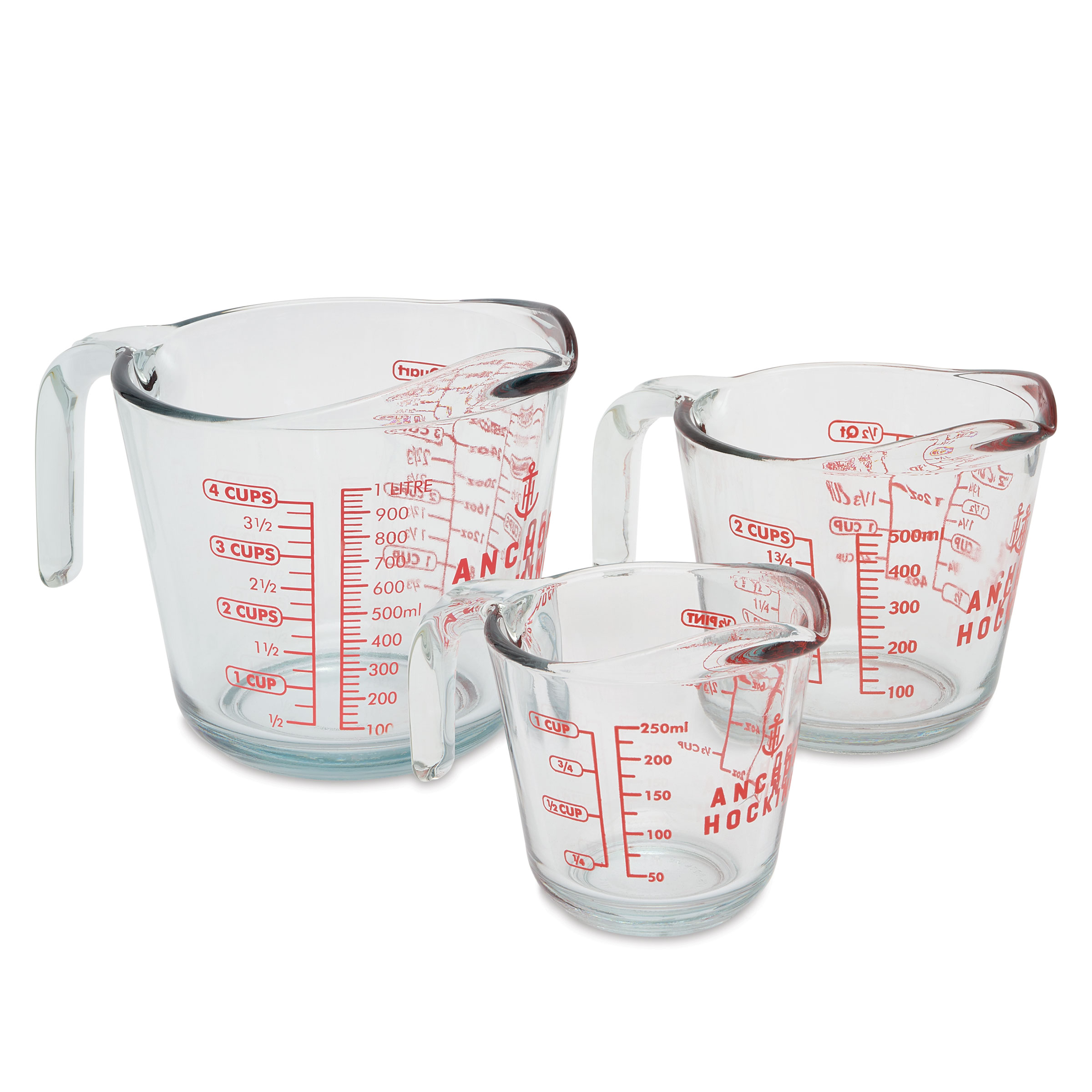 Anchor Hocking Measuring Cups - Thumbnail 2