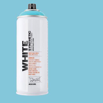 Open in modal - Montana White Spray Paint - Arctica, 400 ml, Spray Can with Swatch