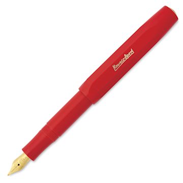 Open in modal - Kaweco Classic Sport Fountain Pen - Red, Broad