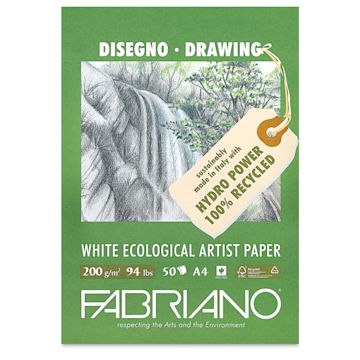 Open in modal - Fabriano Ecological Artist Drawing Pad - 8.25" x 11.7", front cover