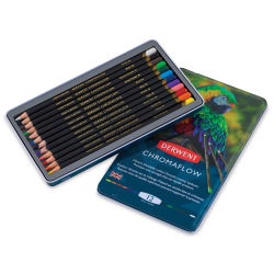 Derwent Chromaflow Colored Pencils - Set of 12 (set of 12 with lid)