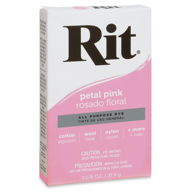 Rit Dye Powder - Petal Pink (In packaging)