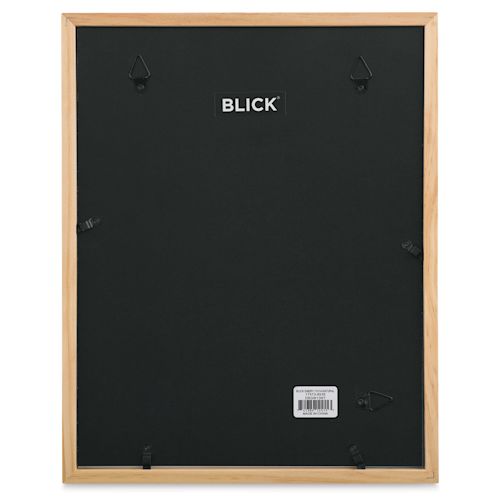 Blick Emery Gallery Frame - Natural, 11" x 14" back of frame