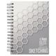 Bee Elite Sketch Pad - 5-1/2" x 8-1/2", 74 lb, 100 Sheets, front