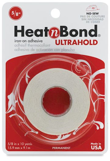 Open in modal - Therm-O-Web Heat n Bond Iron-on Adhesives - Front of blister package of Ultrahold tape roll
