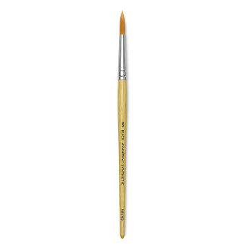 Blick Academic Synthetic Golden Taklon Brush - Round, Size 8