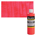 Blick Essentials Tempera - Fluorescent Red, 8 oz bottle