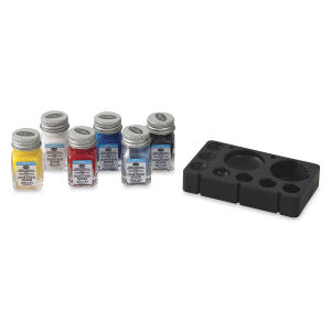 Testors Wooden Derby Car Acrylic Paint Sets - Primary Set of 6