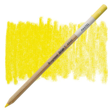 Bruynzeel Design Pastel Pencil - Naples Yellow 19 (swatch and pencil)