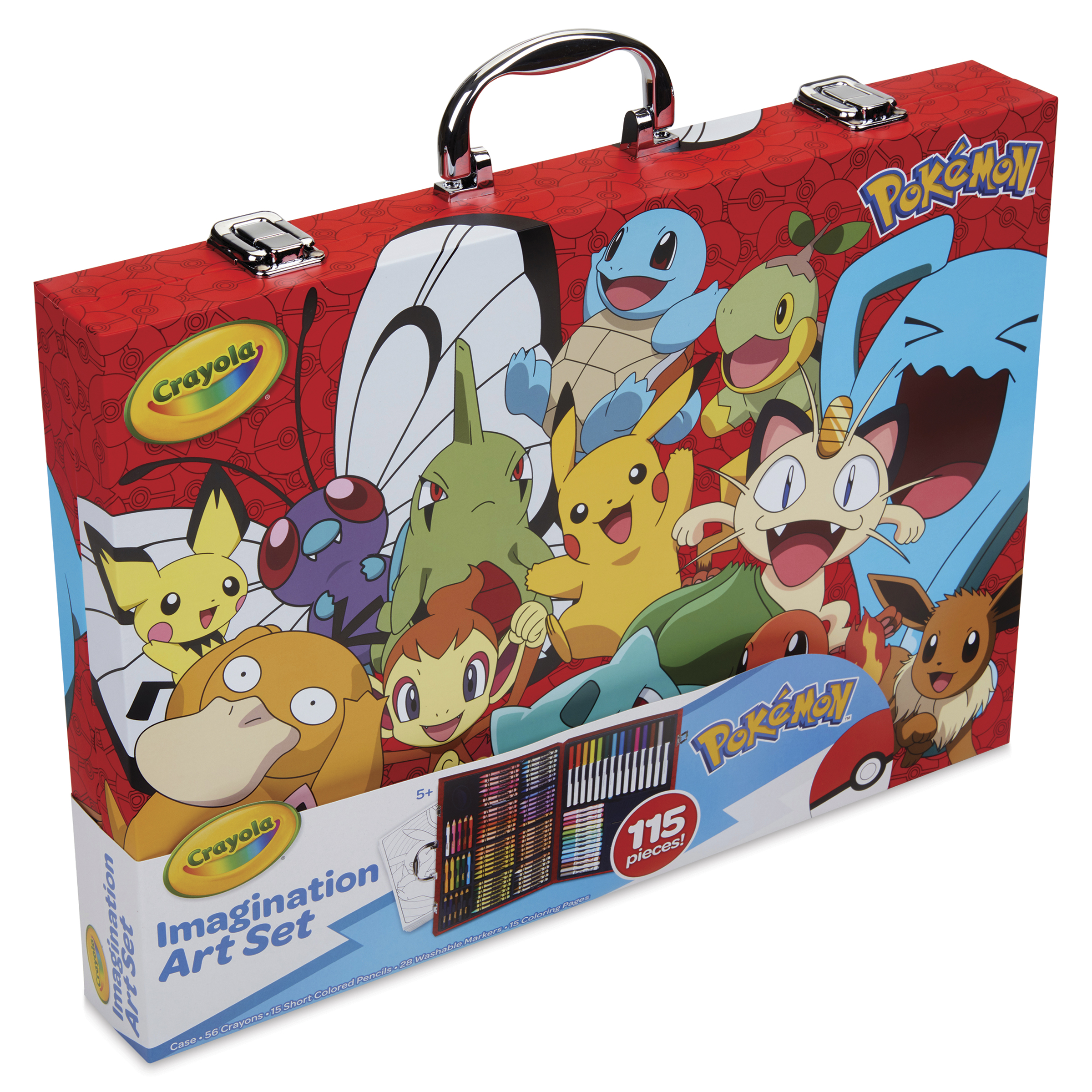 pokemon art set cards Pokmon: 30th Anniversary Special Card Vol. 1 (SCN) Discover the world of Pokemon First Partners Volume 2 30th Anniversary Illustration Collection Crayola Imagination Art Set -
