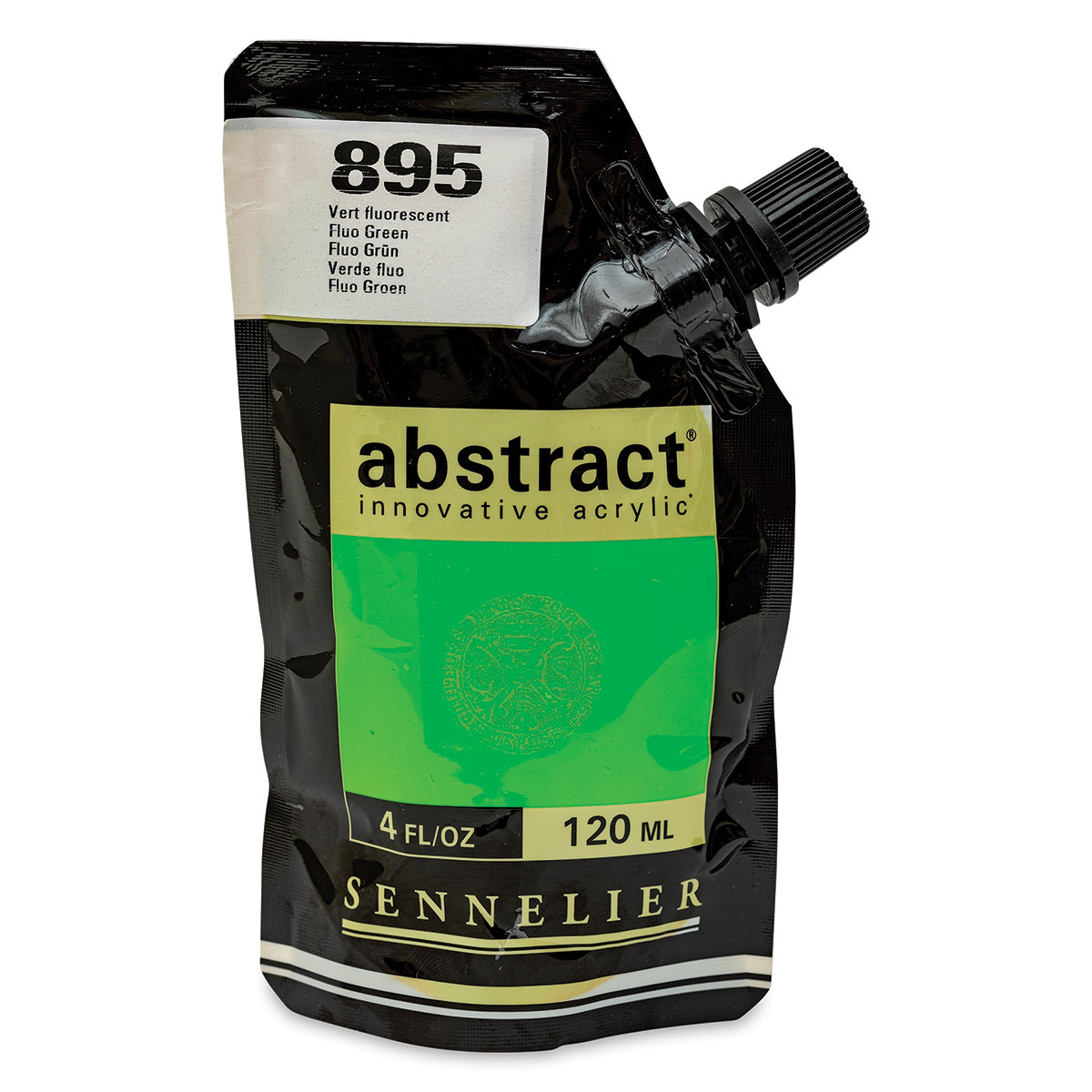 Sennelier Abstract Acrylic - Fluorescent Green 120 ml