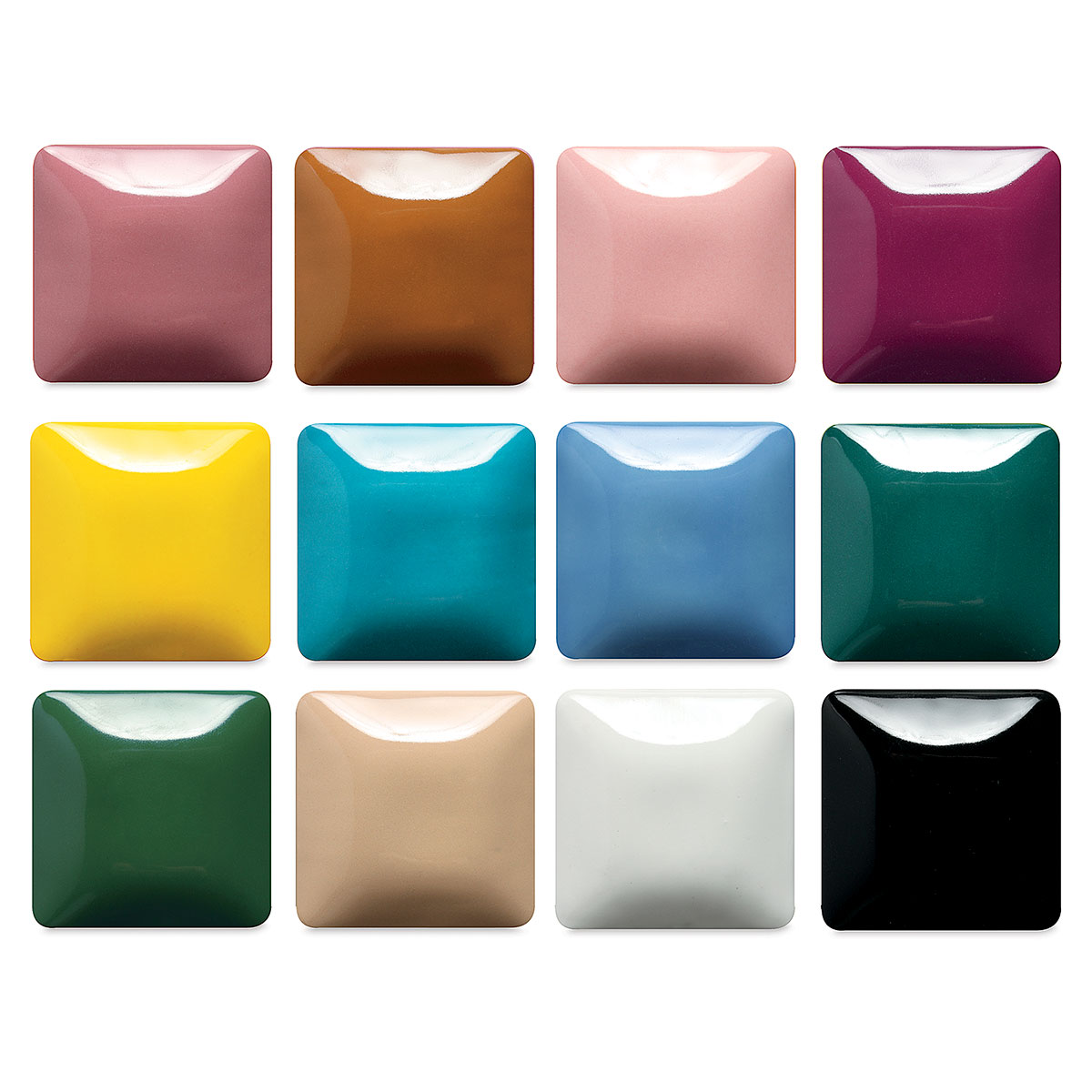 Mayco Stroke & Coat Wonderglaze Glaze Set B, Assorted Colors, Set of 12  Pints - SCKT2P