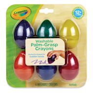 Crayola Washable Young Kids Palm-Grasp Crayon Sets