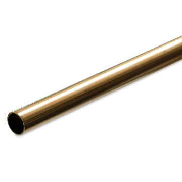 K&S Metal Tubing - Brass, Round, 9/32" Diameter, 36"