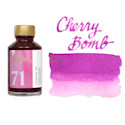 Tom's Studio Shimmer Fountain Pen Ink - Cherry Bomb, 50 ml