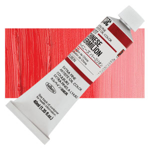Holbein Artists' Oil Color - Chinese Vermilion, 40 ml tube