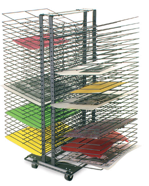 Rollaway Rackaway Drying Rack BLICK Art Materials