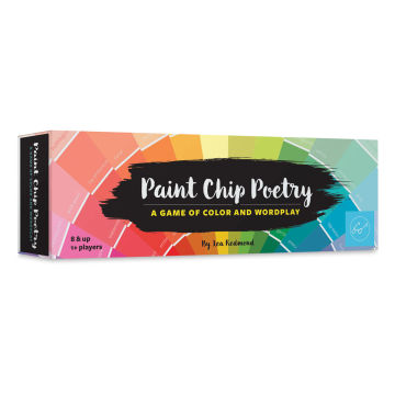 Paint Chip Poetry Game - Angled view of front of package