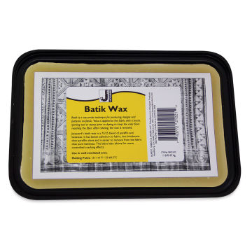 Jacquard Batik Wax - Front of 1 lb package shown
