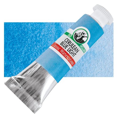 Old Holland Classic Artist Watercolor - Cerulean Blue Light, 6 ml tube