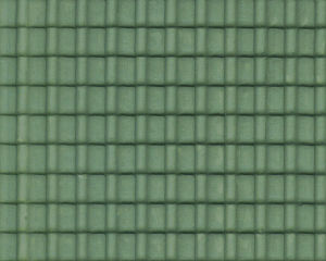Plastruct Patterned Sheets, Ridged Clay Tile, 1:48 Scale (finished example)