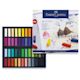 Faber-Castell Goldfaber Studio Soft Pastels - Assorted Colors, Set of 48 (set contents and front of packaging)