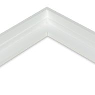 Ampersand Floaterframe - Thin, White, 9" x 12", 7/8" 