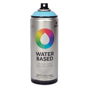 Open in modal - MTN Water Based Spray Paint - Kathmandu Blue, 400 ml Can