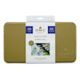 DMC Mouliné Special Collector’s Matte Gold Tin Embroidery Floss - Set of 35, New Colors (Front of tin)