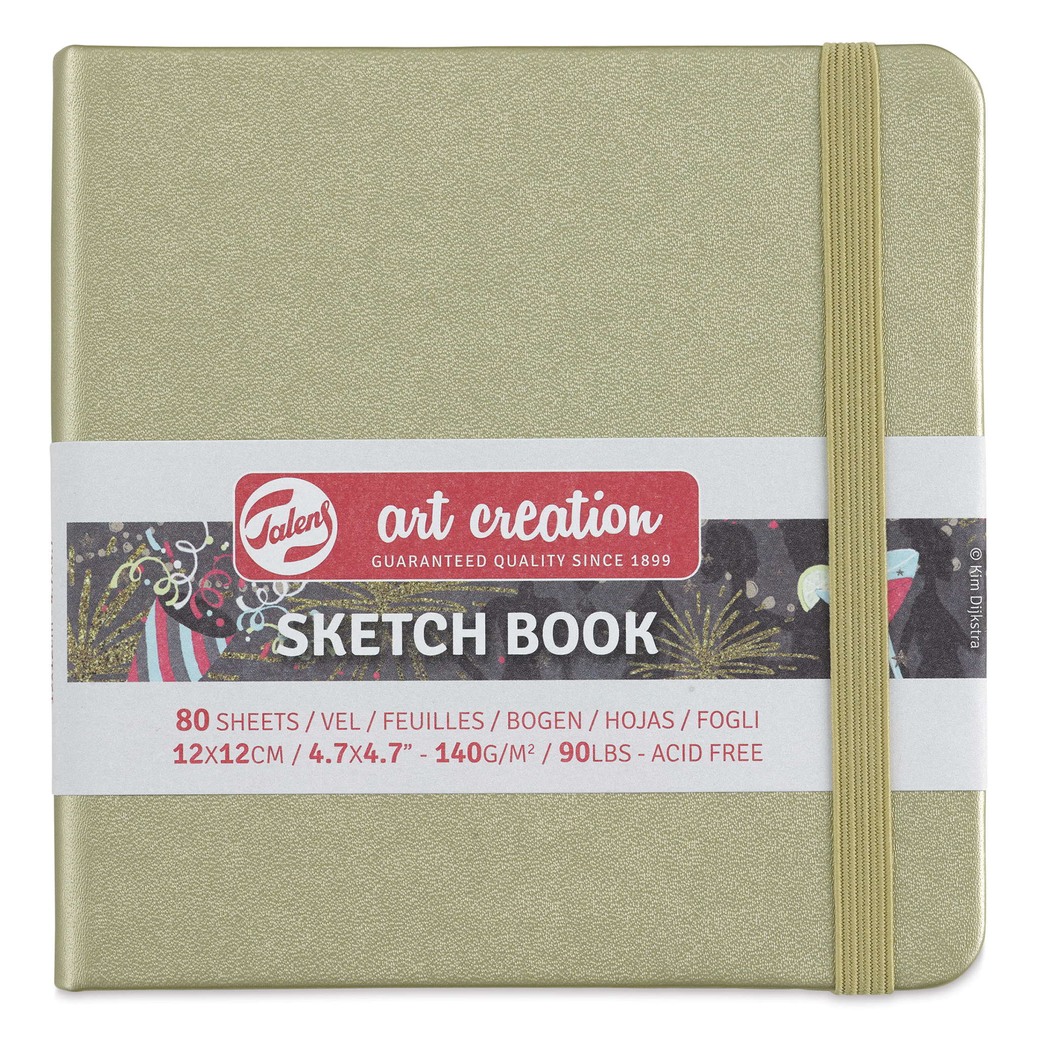 Talens Art Creations Sketchbook - Forest Green, 4.7 x 4.7, BLICK Art  Materials