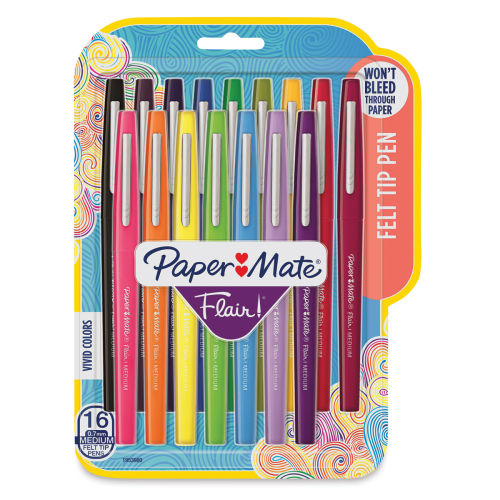 Paper Mate Flair Lime Felt Tip Pen Medium Point Guard