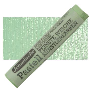 Open in modal - Schmincke Soft Pastel - Mossy Green 1 M pastel and swatch