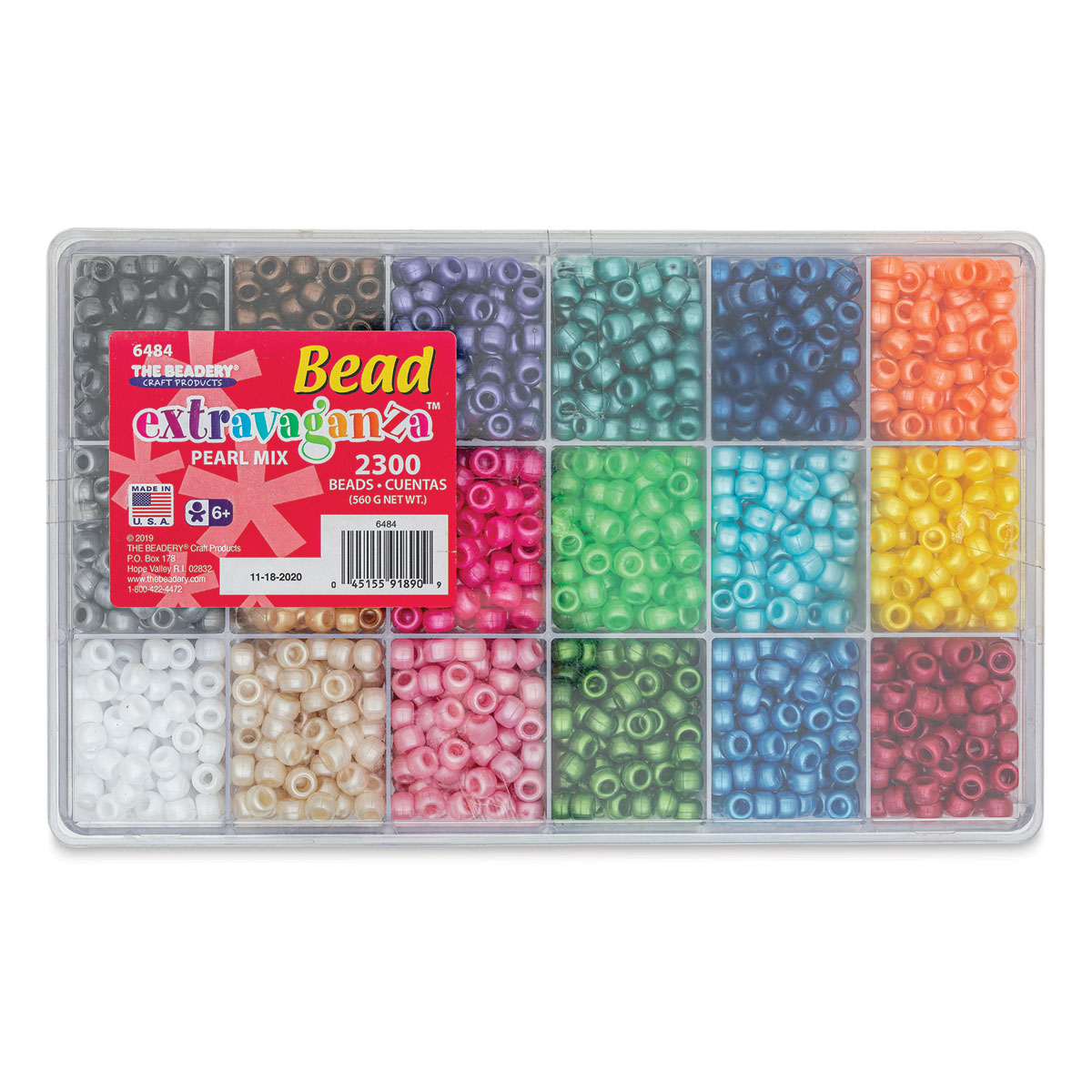 Bead Extravaganza Pearl Mix Bead Box