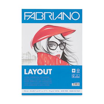 Open in modal - Fabriano Layout Marker Pad - 8-1/4" x 11-3/4", 70 Sheets