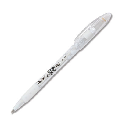 Pentel Milky Pop Pen Set - Angled view of White pen
