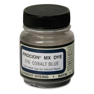 Open in modal - Jacquard Procion MX Fiber Reactive Cold Water Dye - Cobalt Blue, 2/3 oz jar