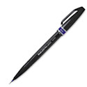 Pentel Arts Micro Brush Tip Sign Pen - Violet