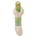 Pepperell Cotton Craft Cord - Natural, 2 mm, 100 ft