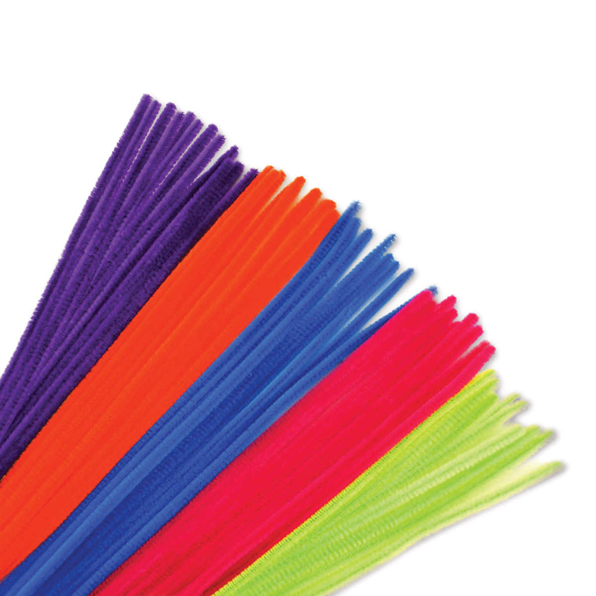 Krafty Kids GC024M, Chenille Stems, Pipe Cleaners, 6mm by 12in, Royal Blue,  40-Piece, 1/4 x 12 X