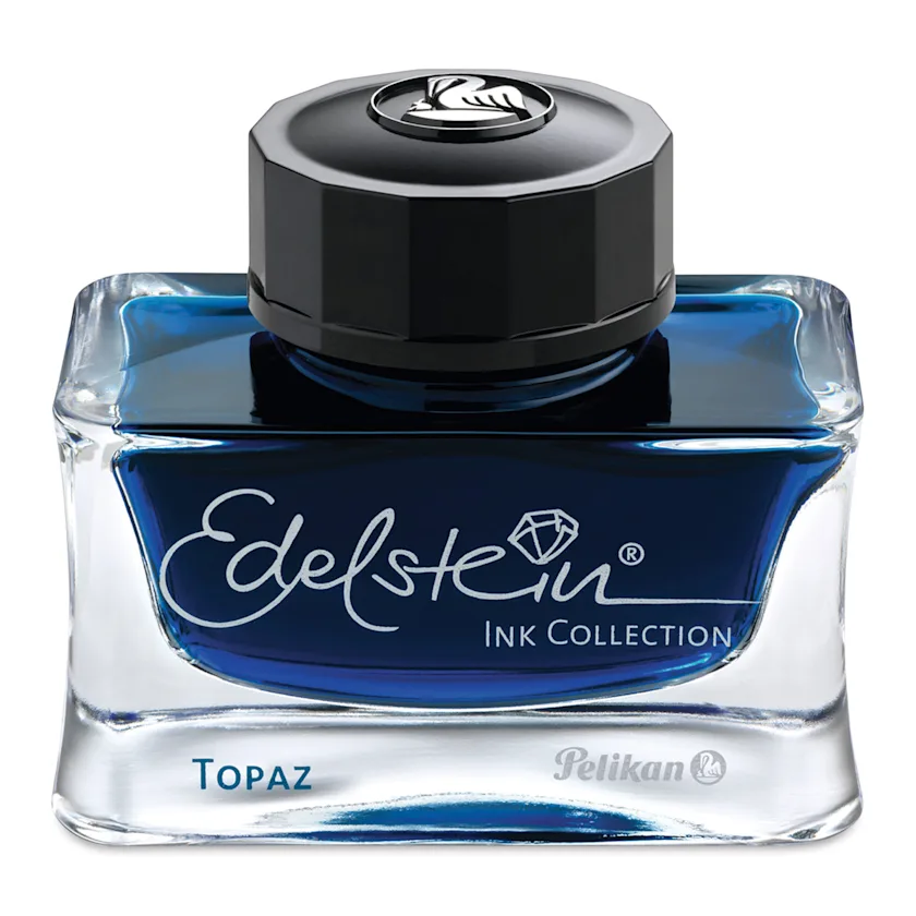 Pelikan Edelstein Fountain Pen Ink - Topaz, 50 ml | BLICK Art Materials