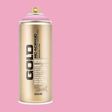 Open in modal - Montana Gold Acrylic Professional Spray Paint - Frozen Raspberry, 400 ml (Spray can with color swatch)