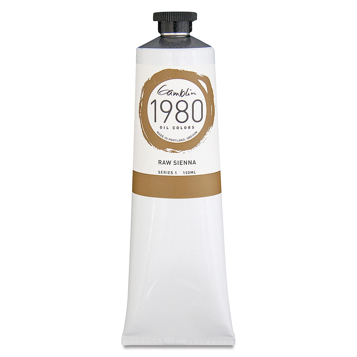 Gamblin artists Art sketching Oil raw sienna 150ml (729911166109)
