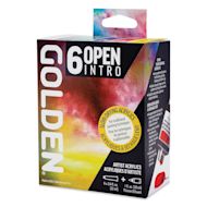 Golden Open Acrylics - Set of 6, Intro Colors with Thinner, 22 ml