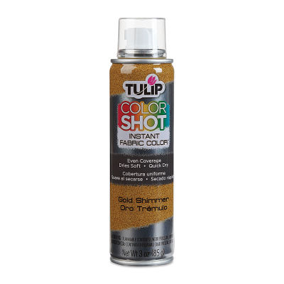 Tulip ColorShot Instant Fabric Color Spray - Metallic Gold