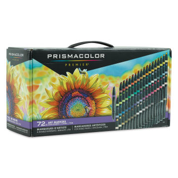 Prismacolor Premier Dual-Ended Art Marker Set - Assorted Colors, Set of 48  with Marker Case
