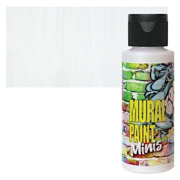 Open in modal - Chroma Acrylic Mural Paint - Polar, 2 oz bottle and swatch