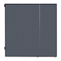 Screenflex Study Carrel - 3 Panel, Lake